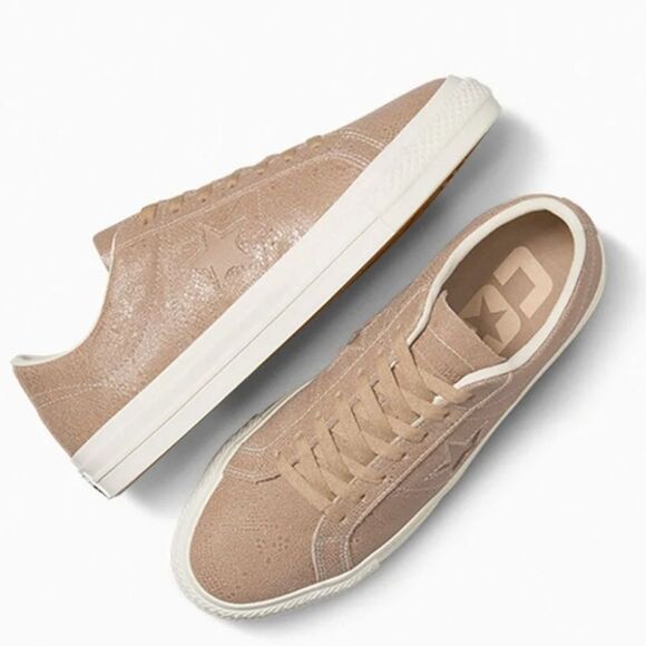 Converse Cons One Star Pro Ox 10Sneakers- Khaki/Oat Milk